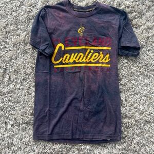 NBA Cleveland Cavaliers Tee - Navy and Yellow